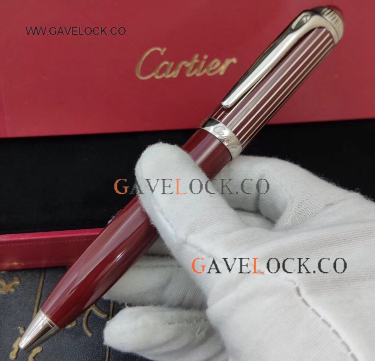 Replica Cartier Roadster de Ballpoint Red Pen- Wholesale